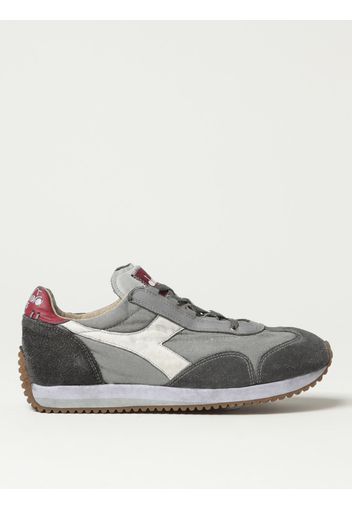 Sneakers Equipe H Dirty Diadora Heritage in suede e canvas effetto used