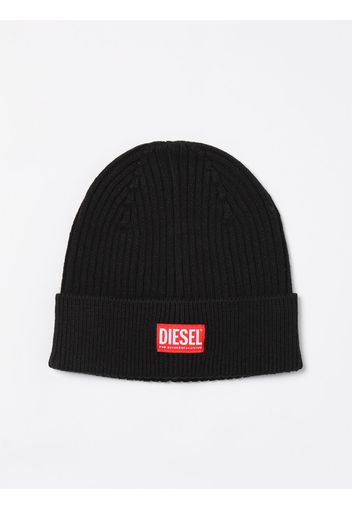 Cappello Diesel in cotone e lana a coste