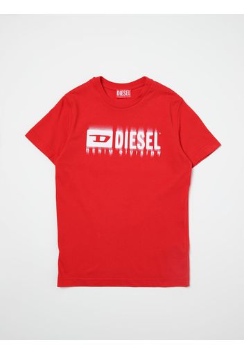 T-shirt di cotone Diesel con logo