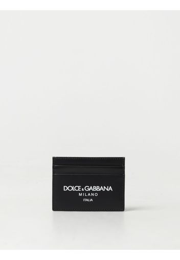 Portacarte di credito Dolce & Gabbana in pelle