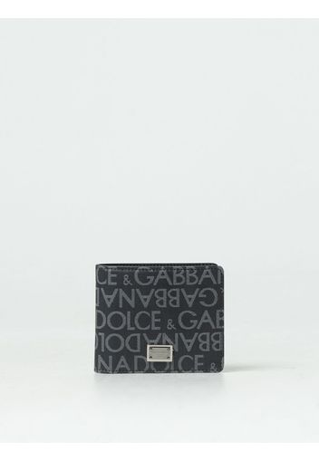 Portafoglio Dolce & Gabbana in tessuto jacquard