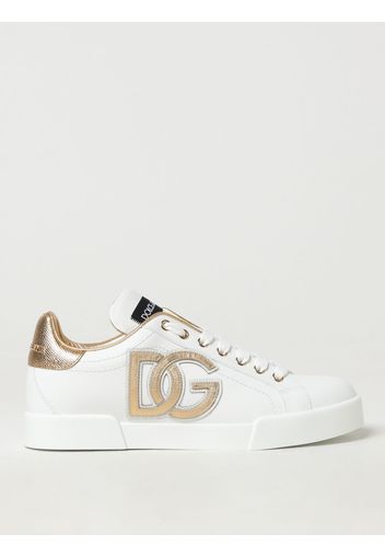 Sneakers Portofino Dolce & Gabbana in pelle con logo