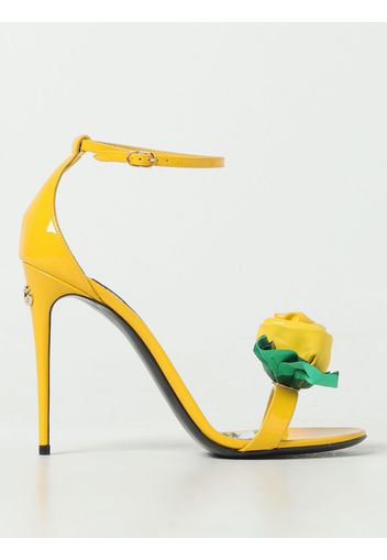 Sandali Con Tacco DOLCE & GABBANA Donna colore Giallo