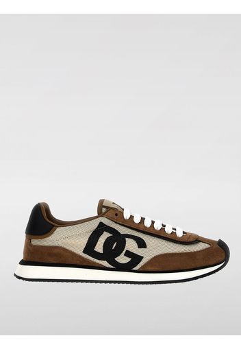 Sneakers DG CUSHION Dolce & Gabbana in camoscio e mesh