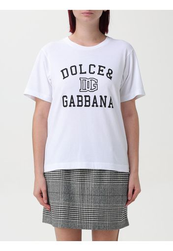 T-shirt Dolce & Gabbana in cotone con stampa logo