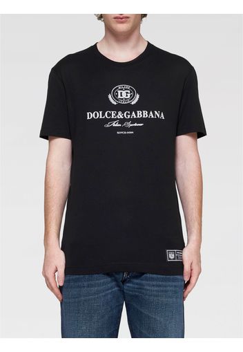 T-shirt in cotone con logo Dolce & Gabbana