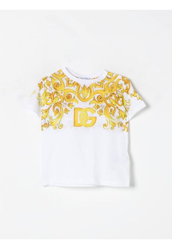 T-shirt Maiolica Dolce & Gabbana in cotone stampato