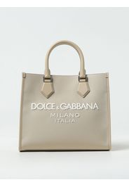 Borsa Dolce & Gabbana in nylon e pelle con logo gommato