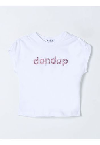 T-shirt Dondup con logo di strass