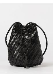 Borsa Pompom Double Jump Dragon Diffusion in pelle intrecciata