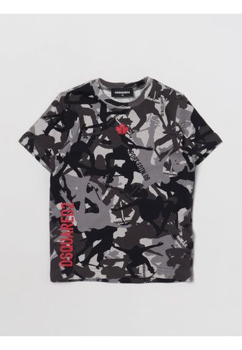 T-shirt Dsquared2 Junior stampata