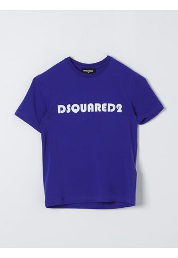 T-Shirt DSQUARED2 JUNIOR Bambino colore Blue