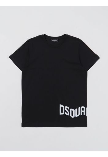 T-Shirt DSQUARED2 JUNIOR Bambino colore Nero