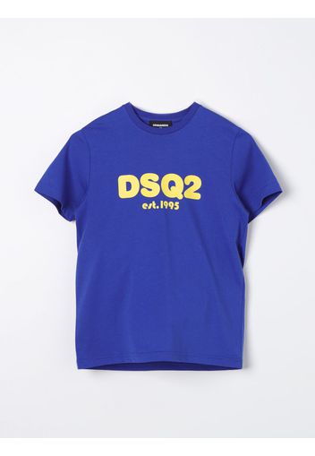 T-Shirt DSQUARED2 JUNIOR Bambino colore Azzurro