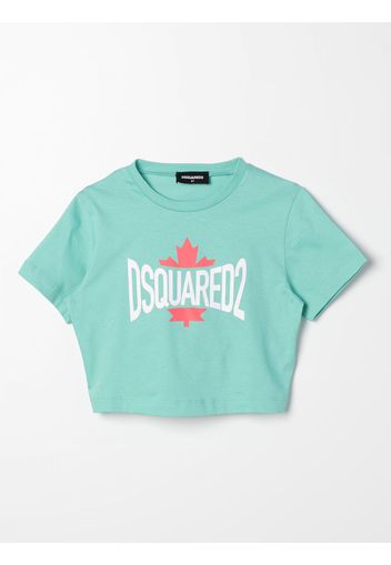 T-shirt Dsquared2 Junior in jersey con logo