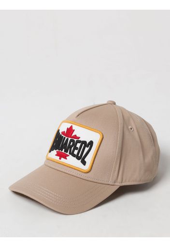 Cappello Dsquared2 Junior in cotone con patch logo