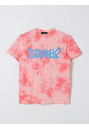 T-shirt Dsquared2 Junior stampa tie-dye