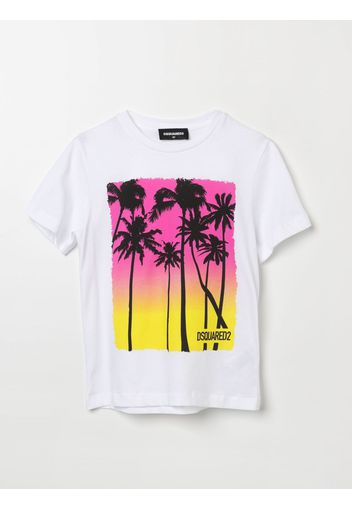 T-shirt Dsquared2 Junior con stampa grafica