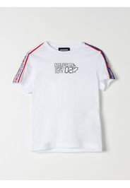 T-shirt Dsquared2 Junior con bande logate