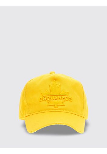 Cappello Dsquared2 in cotone con logo ricamato