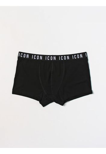 Boxer Icon Dsquared2 in cotone stretch