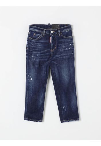 Jeans DSQUARED2 Bambino colore Denim