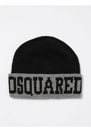 Cappello Dsquared2 Junior in misto cotone con logo jacquard