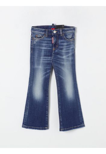 Jeans DSQUARED2 Bambino colore Denim