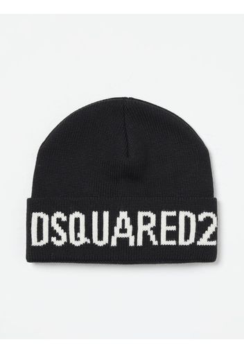 Cappello Dsquared2 in lana con logo jacquard