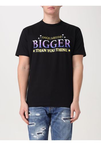 T-shirt Bigger Than You Think Dsquared2 in cotone