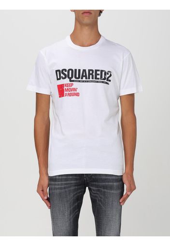 T-shirt Dsquared2 in cotone con stampa logo