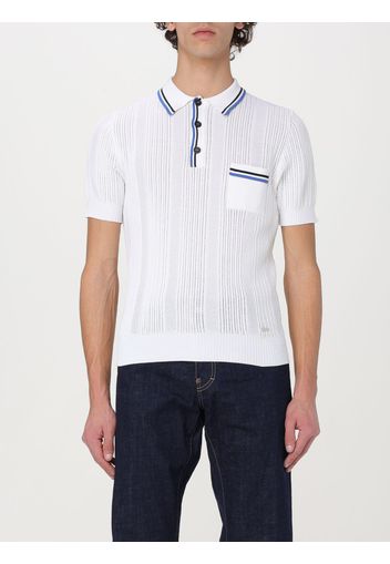 Polo in maglia di misto cotone Dsquared2