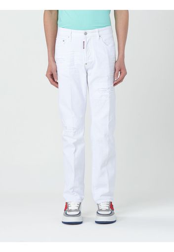 Jeans DSQUARED2 Uomo colore Bianco