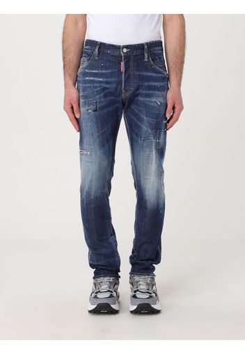 Jeans Dsqaured2 in denim distressed