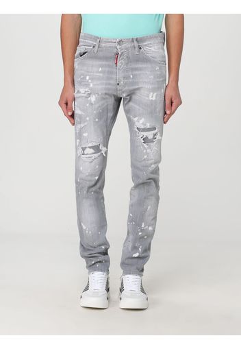 Pantalone DSQUARED2 Uomo colore Grigio