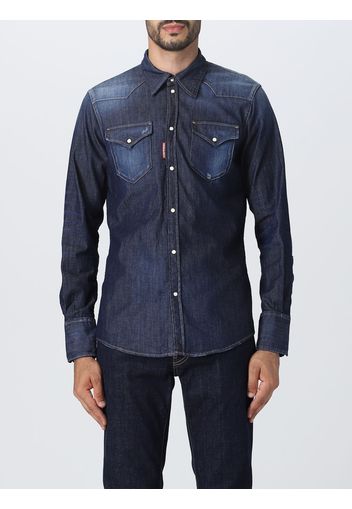 Camicia Dsquared2 in denim stretch