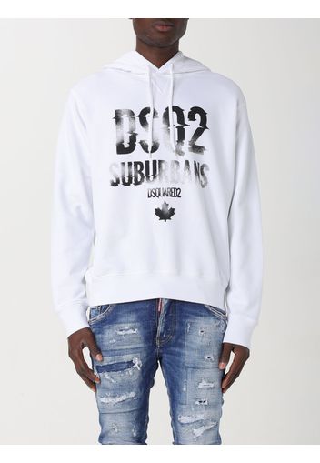 Felpa DSQUARED2 Uomo colore Bianco