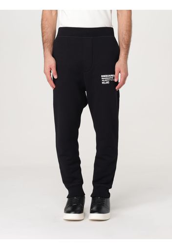 Pantalone Dsquared2 in cootne con stampa logo