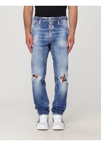 Jeans DSQUARED2 Uomo colore Blue Navy