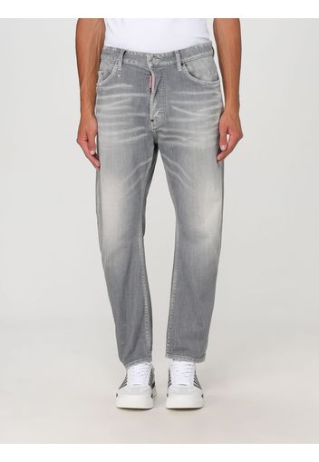 Pantalone DSQUARED2 Uomo colore Grigio