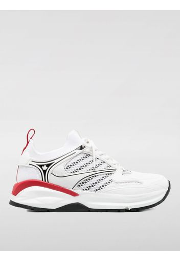 Sneakers Dash Dsquared2 in mesh e pelle sintetica laminata