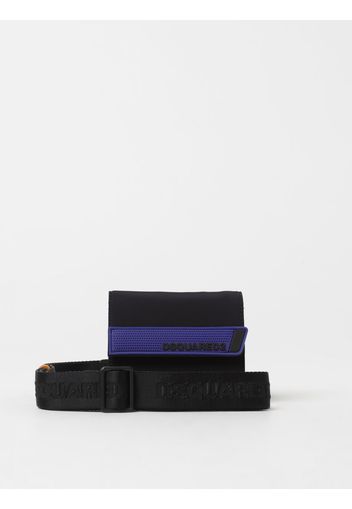 Portafoglio Dsquared2 in nylon con tracolla