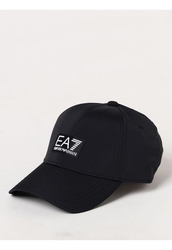 Cappello EA7 in cotone con logo