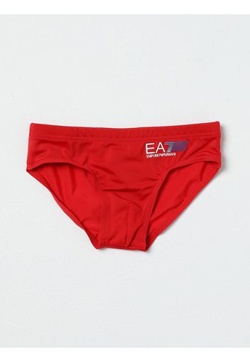 Costume EA7 SWIMWEAR Bambino colore Rosso