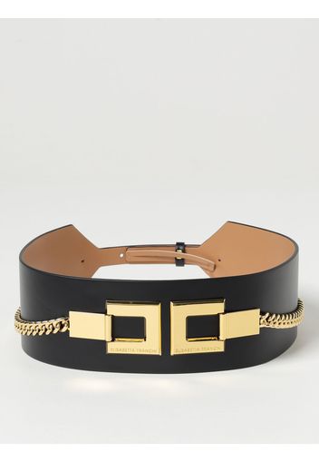 Cintura Elisabetta Franchi in pelle sintetica con monogram