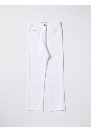 Pantalone EMILIO PUCCI JUNIOR Bambino colore Bianco