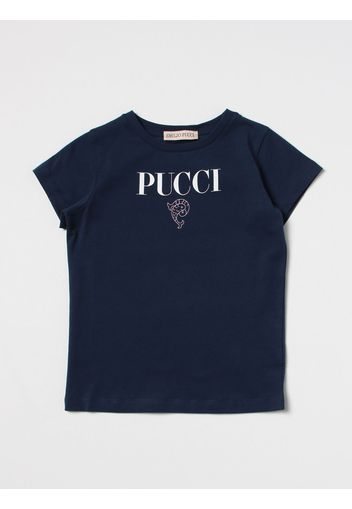 T-shirt Emilio Pucci Junior in cotone