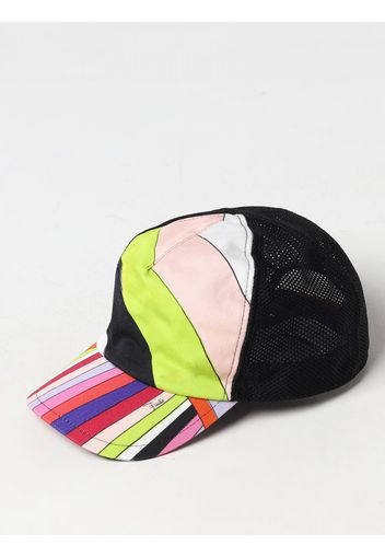 Cappello Emilio Pucci Junior in cotone e mesh