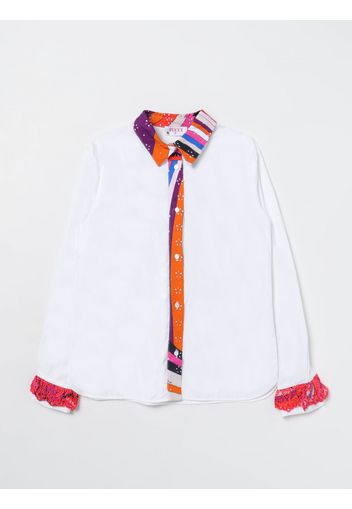 Camicia EMILIO PUCCI JUNIOR Bambino colore Bianco