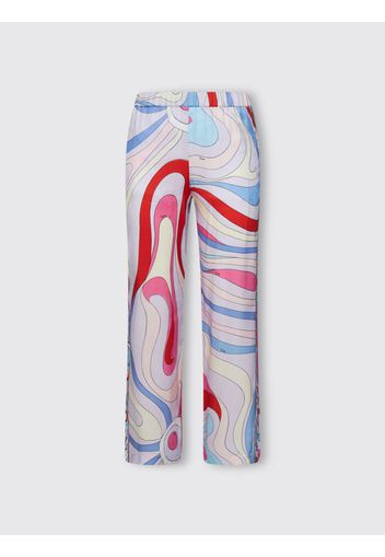 Pantalone EMILIO PUCCI JUNIOR Bambino colore Bianco